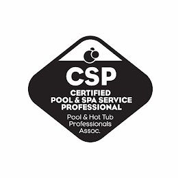 CSP CERTIFIED POOL & SPA SERVICE PROFESSIONAL POOL & HOT TUB PROFESSIONALS ASSOC.