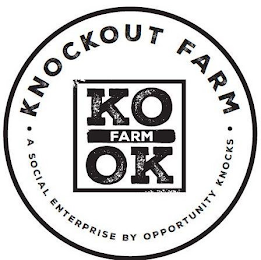 KNOCKOUT FARM KO FARM OK A SOCIAL ENTERPRISE BY OPPORTUNITY KNOCKS