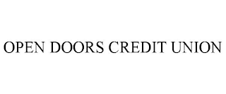 OPEN DOORS CREDIT UNION