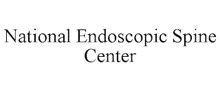 NATIONAL ENDOSCOPIC SPINE CENTER