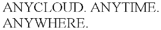 ANYCLOUD. ANYTIME. ANYWHERE.