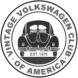 · VINTAGE VOLKSWAGEN CLUB · OF AMERICA EST. 1976