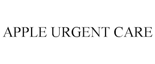 APPLE URGENT CARE