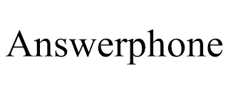 ANSWERPHONE