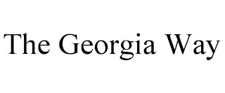 THE GEORGIA WAY