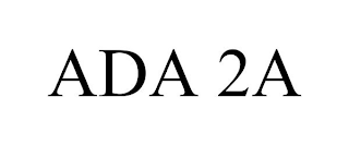 ADA 2A