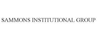 SAMMONS INSTITUTIONAL GROUP