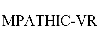 MPATHIC-VR