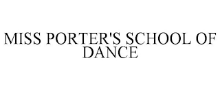 MISS PORTER'S SCHOOL OF DANCE