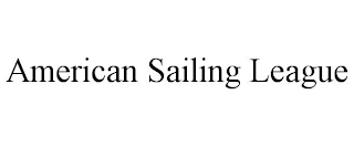 AMERICAN SAILING LEAGUE