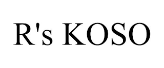 R'S KOSO