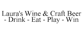 LAURA'S WINE & CRAFT BEER - DRINK - EAT - PLAY - WIN