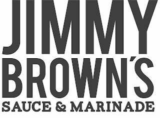 JIMMY BROWN'S SAUCE & MARINADE