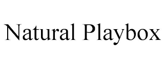 NATURAL PLAYBOX