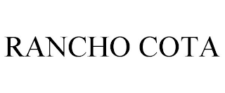 RANCHO COTA