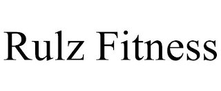 RULZ FITNESS