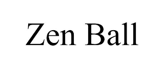 ZEN BALL