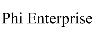 PHI ENTERPRISE