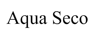 AQUA SECO