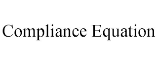 COMPLIANCE EQUATION