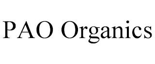 PAO ORGANICS