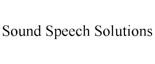 SOUND SPEECH SOLUTIONS