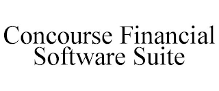 CONCOURSE FINANCIAL SOFTWARE SUITE