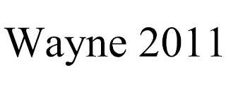 WAYNE 2011