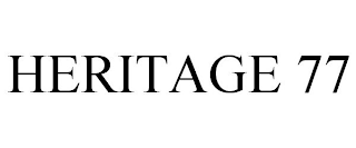 HERITAGE 77