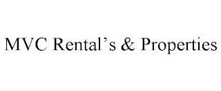 MVC RENTAL'S & PROPERTIES