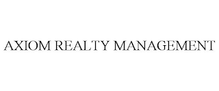 AXIOM REALTY MANAGEMENT