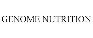 GENOME NUTRITION