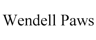 WENDELL PAWS