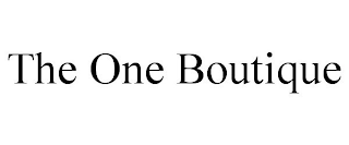 THE ONE BOUTIQUE
