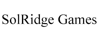 SOLRIDGE GAMES