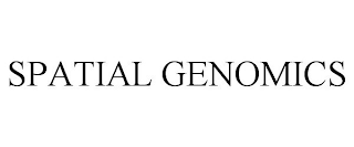 SPATIAL GENOMICS