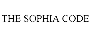 THE SOPHIA CODE