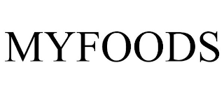 MYFOODS