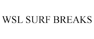 WSL SURF BREAKS