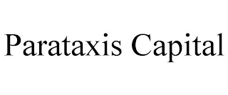 PARATAXIS CAPITAL