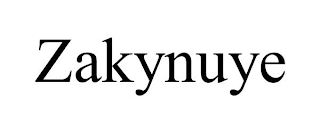 ZAKYNUYE