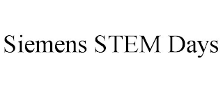 SIEMENS STEM DAYS