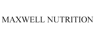 MAXWELL NUTRITION