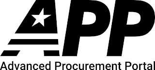 APP ADVANCED PROCUREMENT PORTAL