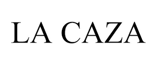 LA CAZA