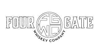 FOUR FGWC GATE WHISKEY COMPANY