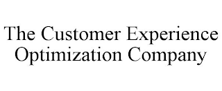 THE CUSTOMER EXPERIENCE OPTIMIZATION COMPANY