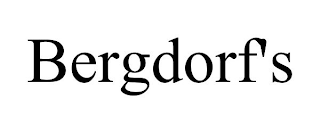 BERGDORF'S