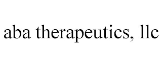 ABA THERAPEUTICS, LLC