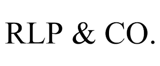 RLP & CO.